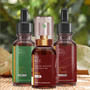 Combo - Spray Própolis Vermelha + Extrato de Própolis Verde + Extrato de Própolis Vermelha