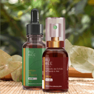 Combo - Spray Própolis Vermelha + Extrato de Própolis Verde